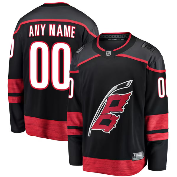 Selfika Carolina Hurricanes Fanatics Home Breakaway Custom Jersey