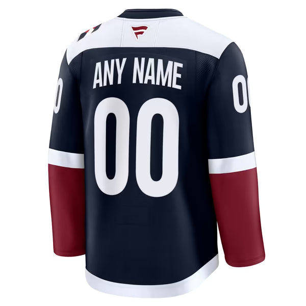 Selfika Fanatics Colorado Avalanche Alternate Premium Custom Jersey