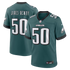 Keyshawn James-Newby Philadelphia Eagles Nike Team Game Jersey - Midnight Green