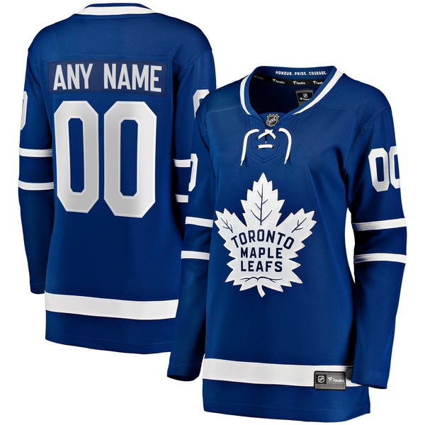 Selfika Fanatics Women's Toronto Maple Leafs Home Breakaway Jersey - Blue
