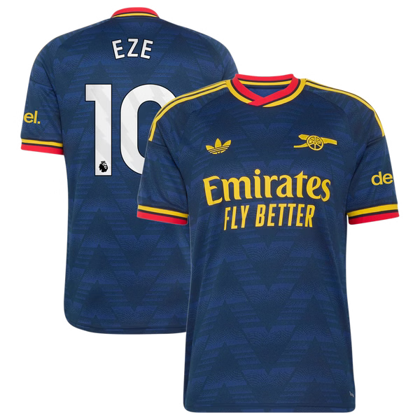 Eberechi Eze Arsenal adidas 2026/27 Away Replica Jersey - Navy
