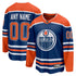 Selfika Edmonton Oilers Fanatics Home Breakaway Custom Jersey