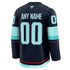 Selfika Seattle Kraken Fanatics Home Premium Custom Jersey