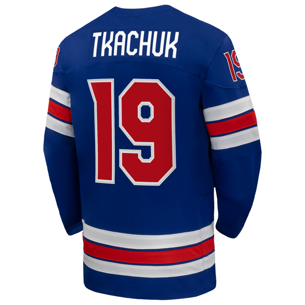 Selfika Matthew Tkachuk Nike US Hockey 2026 Home Replica Jersey