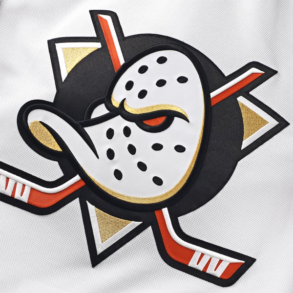 Selfika Anaheim Ducks Fanatics Away Premium Custom Jersey - White