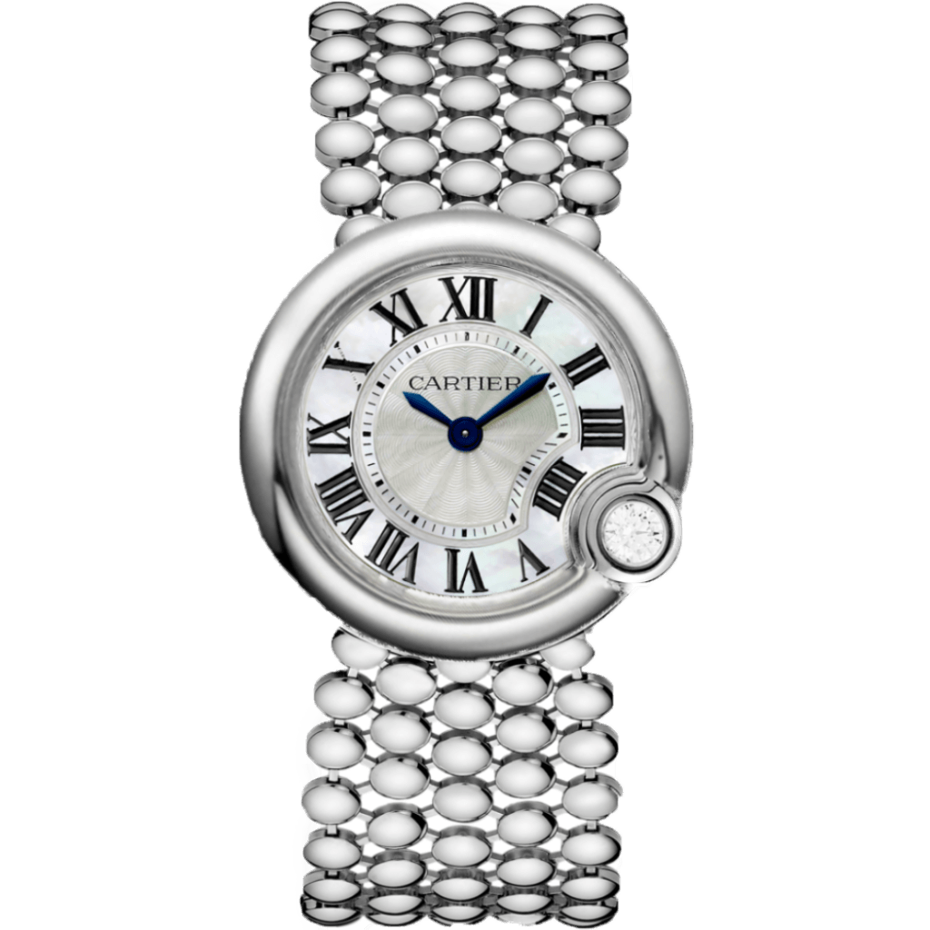 Selfika™ Women's Ballon Blanc Silver White Watch