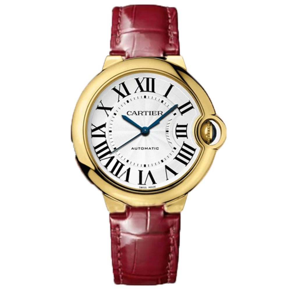 Selfika™ Women's Ballon Bleu 1.4 in Leather Watch