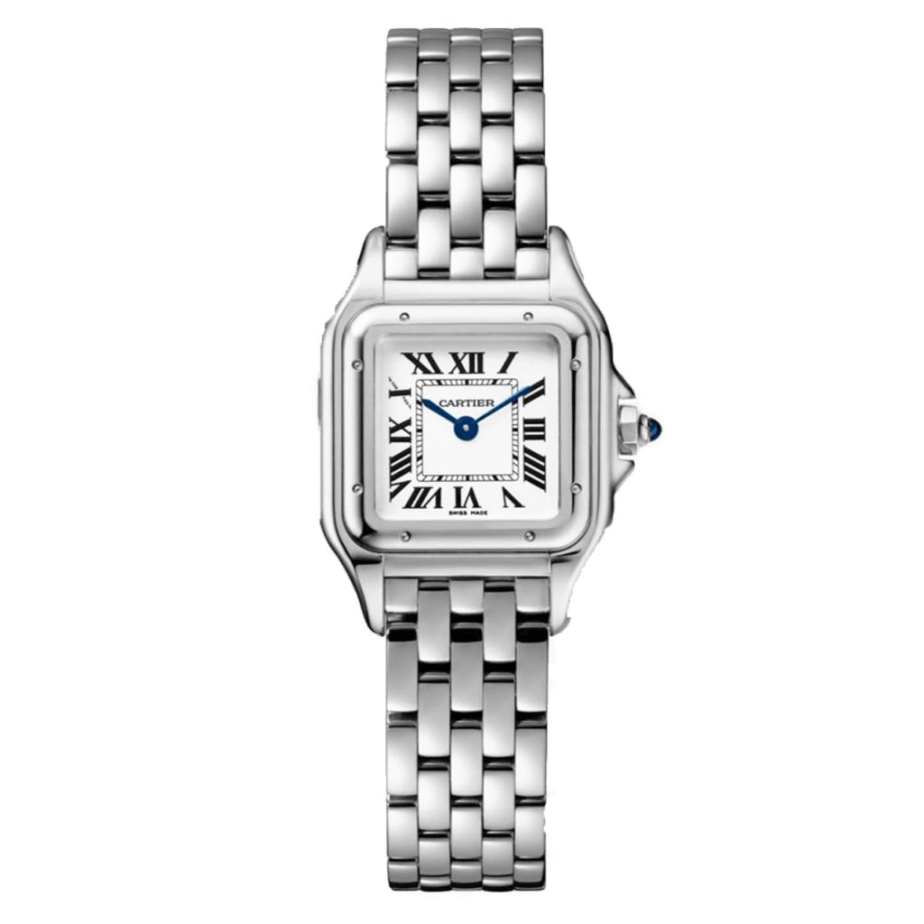 Selfika™ Women's Panthère Silver Dial Stainless Steel Watch