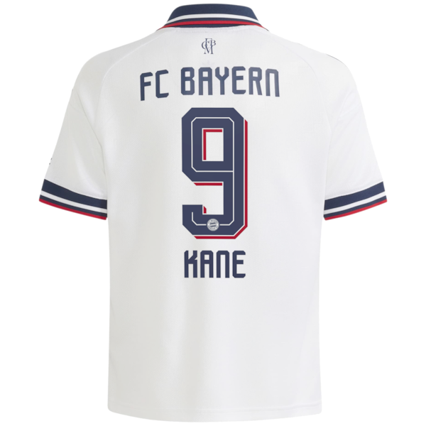 Harry Kane Bayern Munich adidas Youth 2026/27 Away Replica Jersey - White