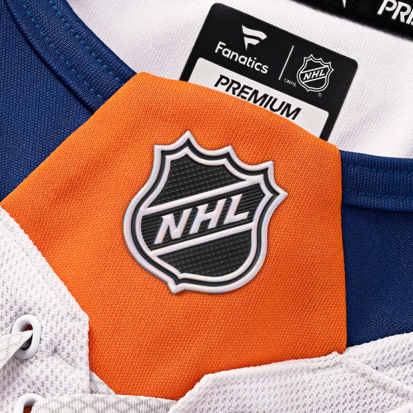 Selfika Fanatics New York Islanders Away Premium Custom Jersey - White