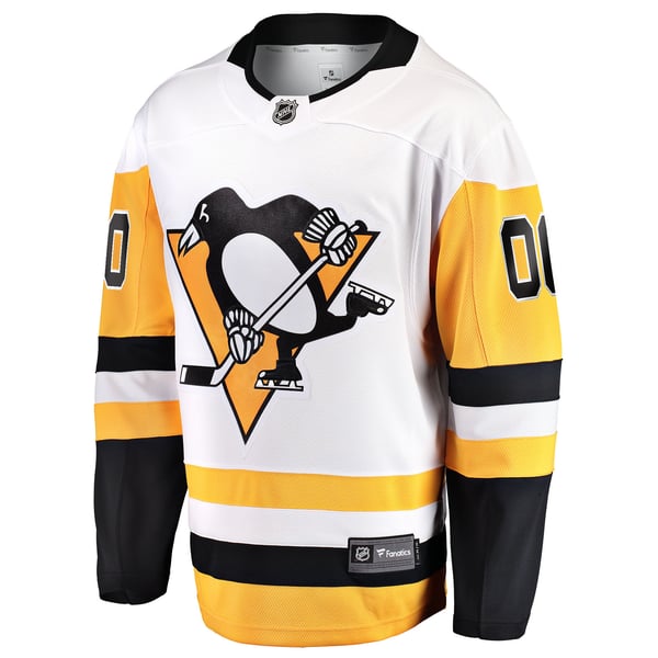 Selfika Fanatics Pittsburgh Penguins Away Breakaway Jersey - White