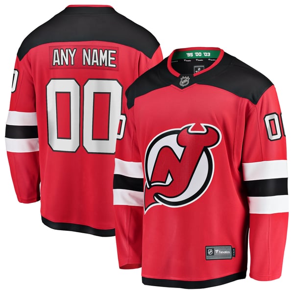 Selfika Fanatics New Jersey Devils Breakaway Jersey Red