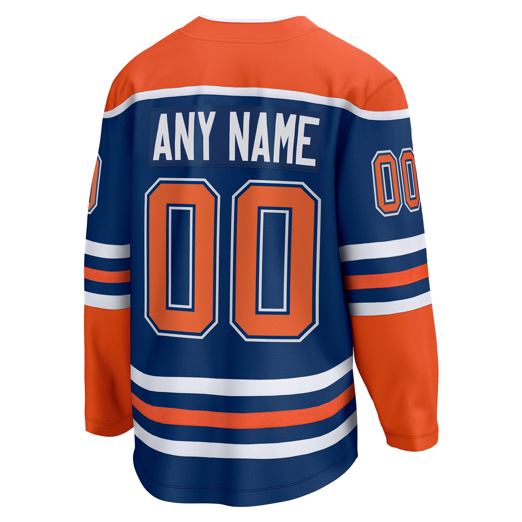 Selfika Edmonton Oilers Fanatics Home Breakaway Custom Jersey