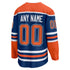 Selfika Edmonton Oilers Fanatics Home Breakaway Custom Jersey