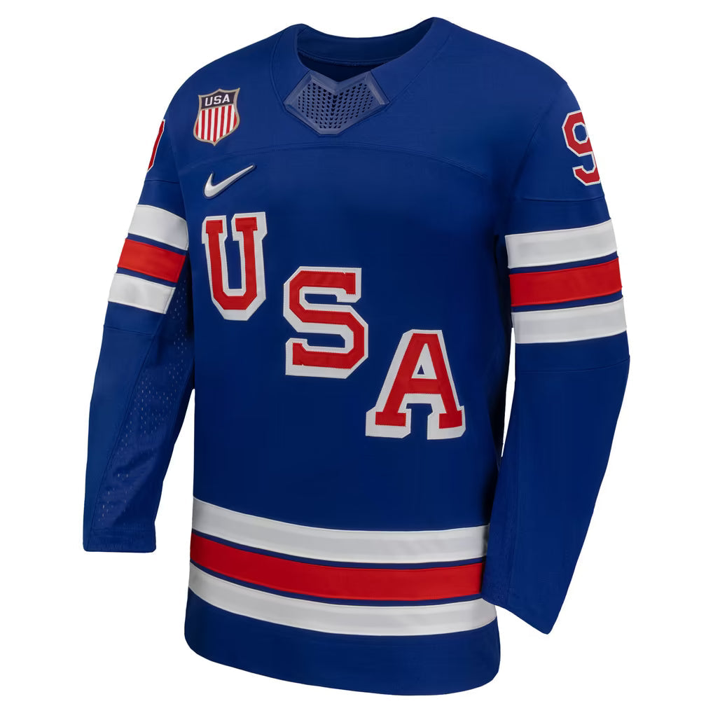 Selfika Nike Jack Eichel USA Hockey 2026 Home Replica Jersey