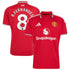 Adidas Bruno Fernandes Manchester United 2026/27 Home Replica Jersey Red