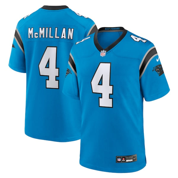 Nike Tetairoa McMillan Carolina Panthers Alternate Game Jersey Blue