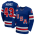 Selfika Nike Quinn Hughes US Hockey 2026 Home Jersey