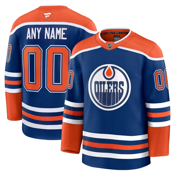 Selfika Edmonton Oilers Fanatics Home Premium Jersey Royal