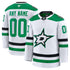 Selfika Dallas Stars Fanatics Away Premium Custom Jersey - White