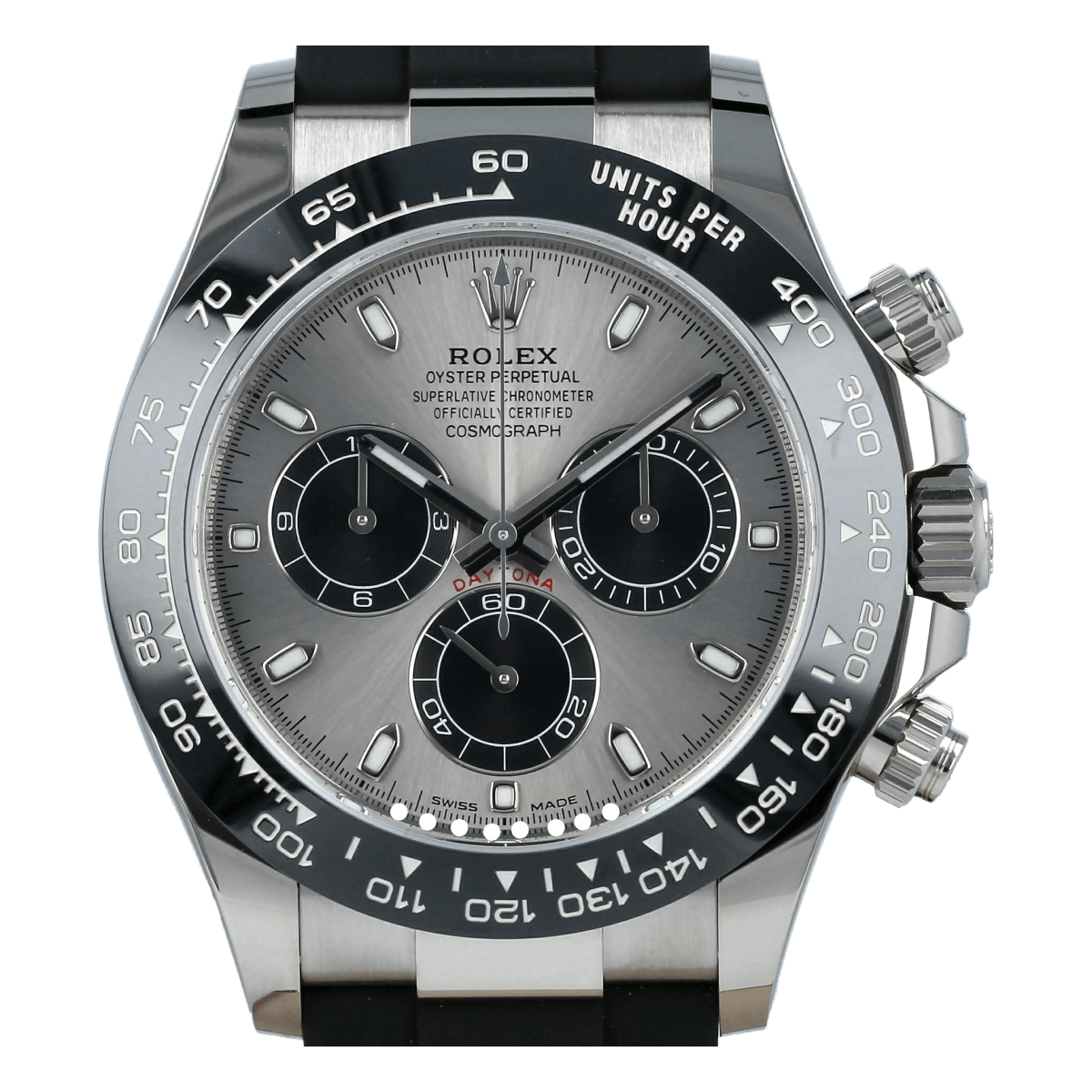 Selfika™ Chronograph Grey Dial Watch 116519LN