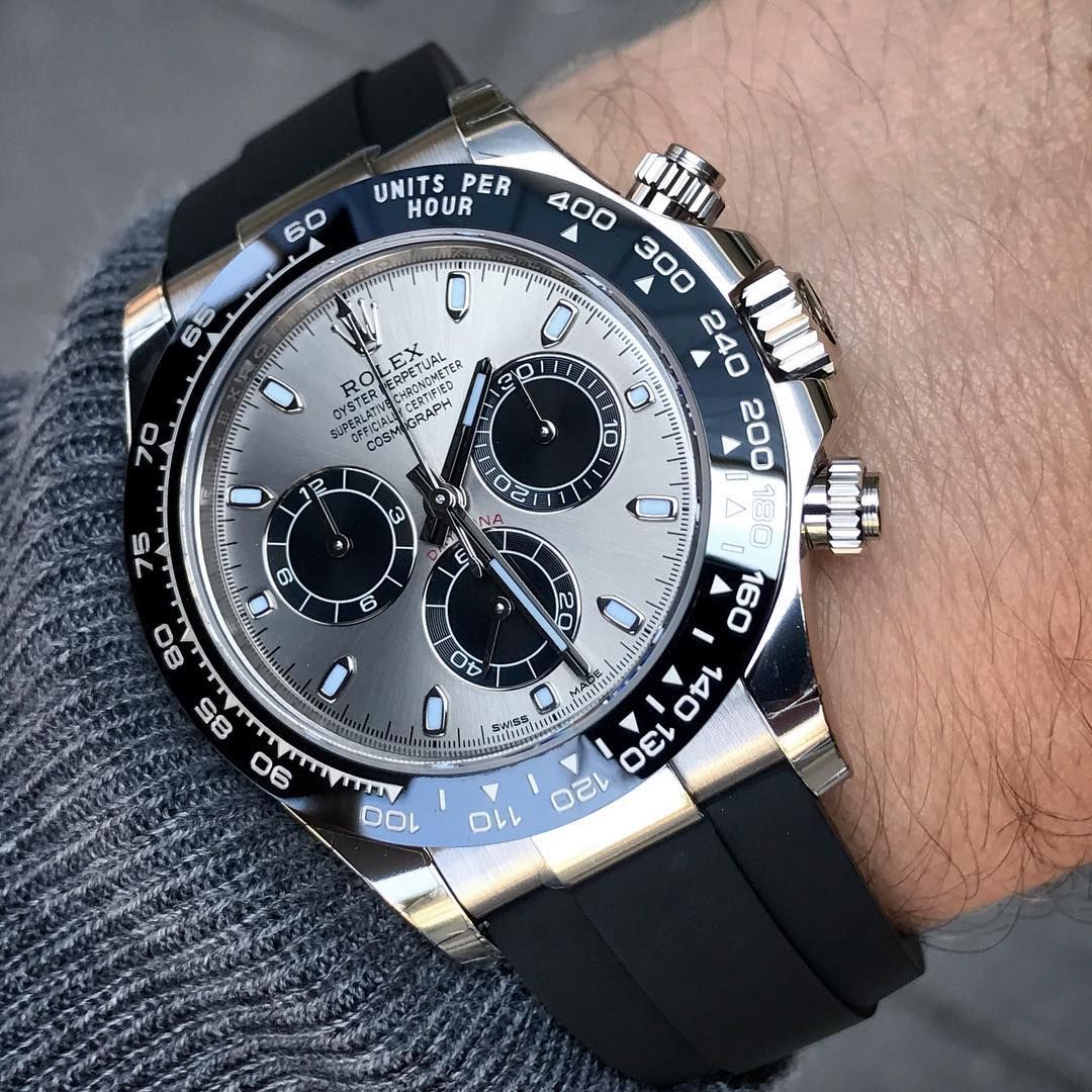 Selfika™ Chronograph Grey Dial Watch 116519LN