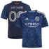 Adidas Maximiliano Moralez New York City FC 2026 The All Nations Kit Replica Jersey Blue