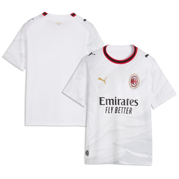AC Milan Puma Youth 2026/27 Away Replica Jersey - White