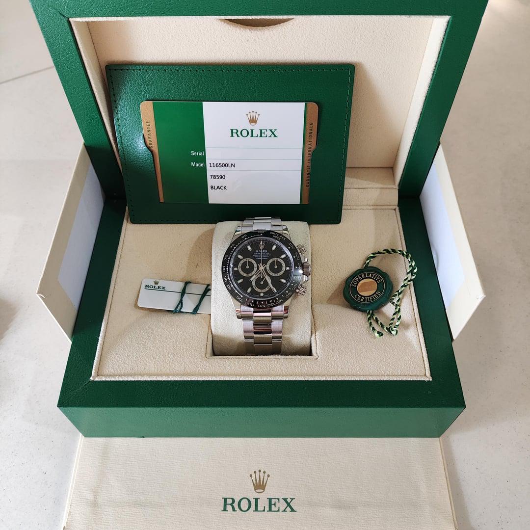 Selfika™ Men's Daytona 116500LN Automatic Watch 1.6 in