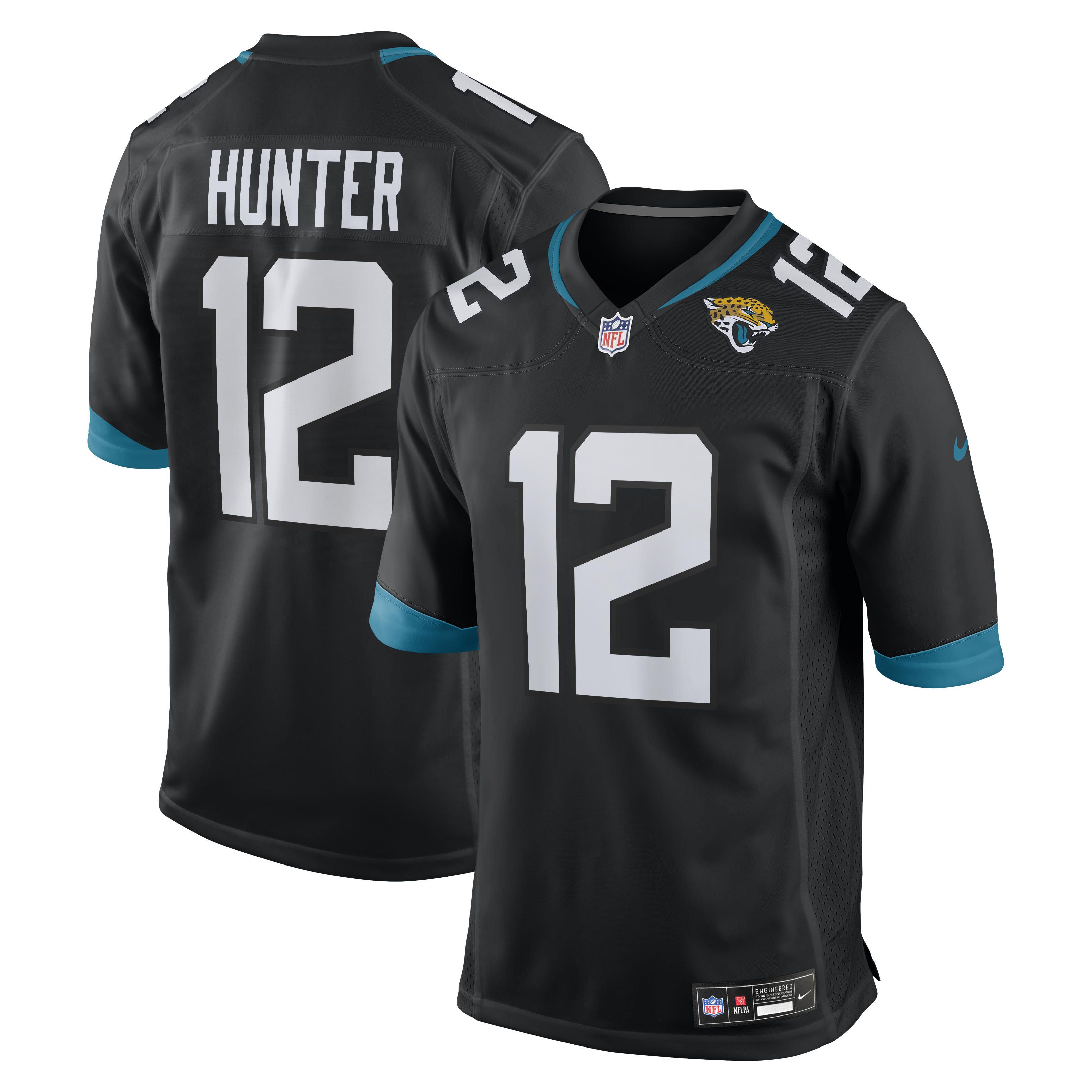 Nike Travis Hunter Jacksonville Jaguars Alternate Game Jersey Black