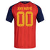 Adidas Spain National Team 2026 Home Replica Custom Jersey Red