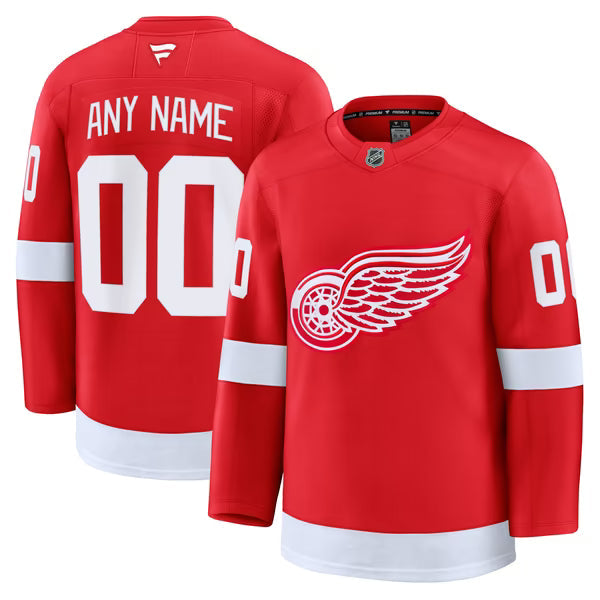 Selfika Detroit Red Wings Fanatics Home Premium Custom Jersey