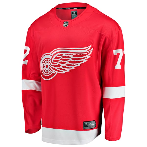 Selfika Justin Faulk Detroit Red Wings Fanatics Jersey