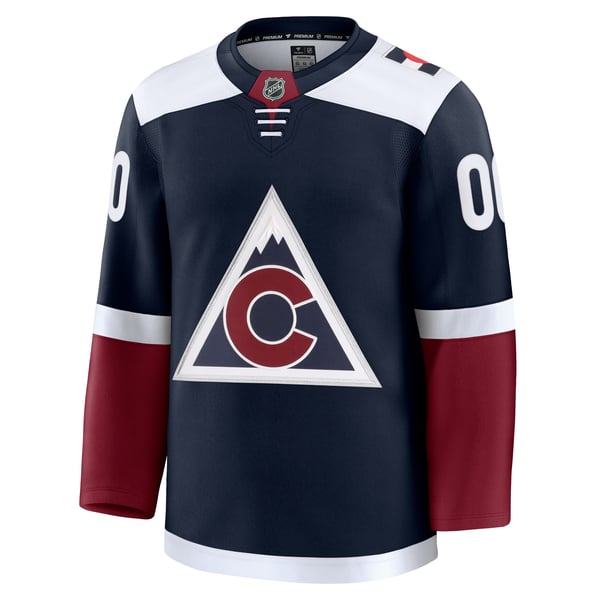 Selfika Fanatics Colorado Avalanche Alternate Premium Custom Jersey