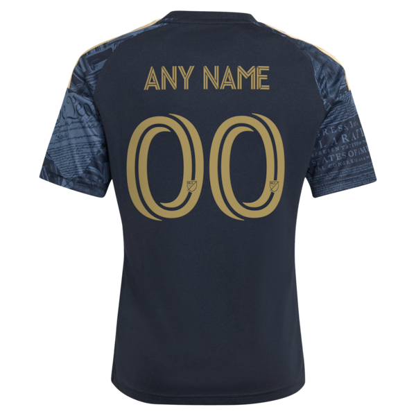 Adidas Philadelphia Union Youth 2026 1776 Kit Replica Custom Jersey Navy