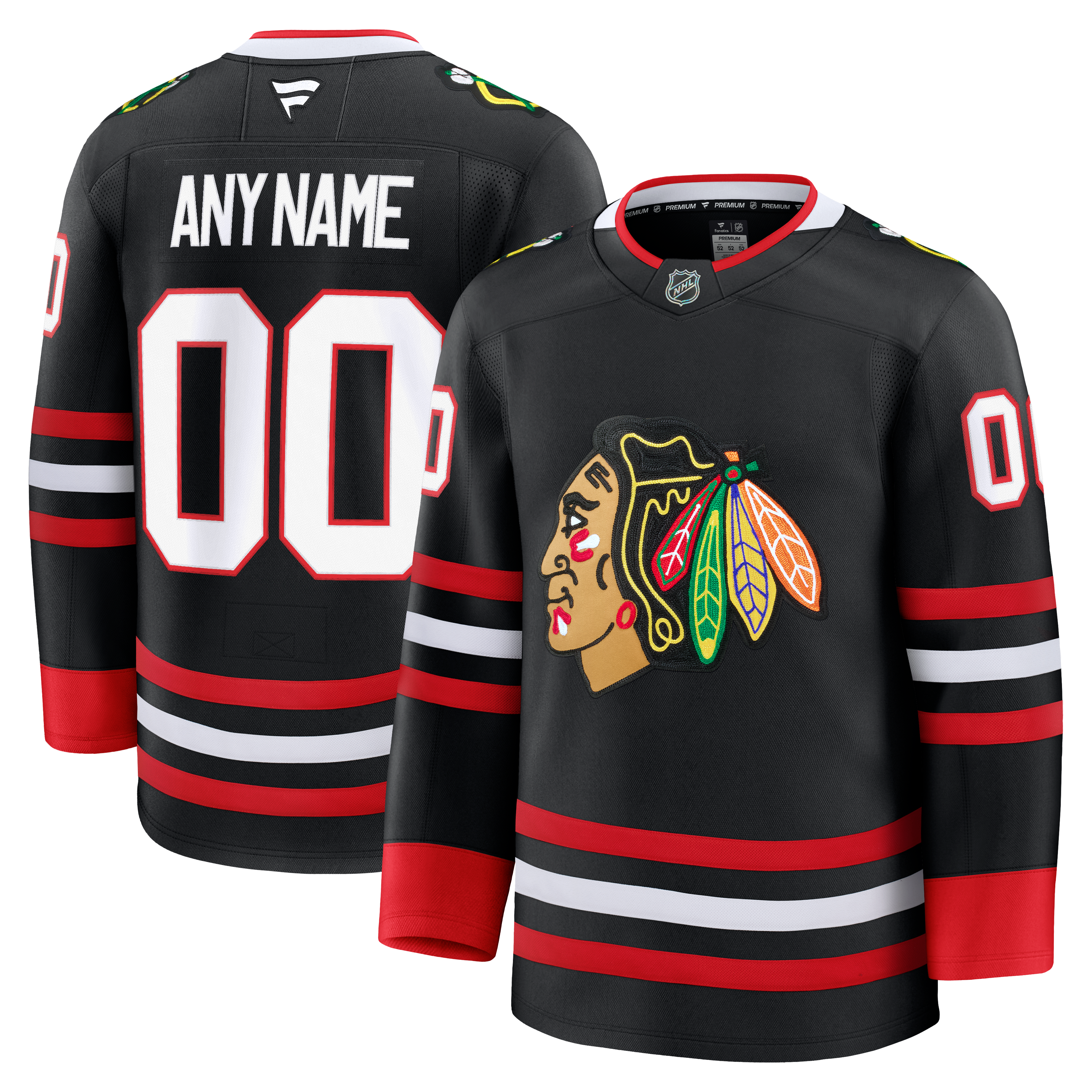Selfika Chicago Blackhawks Fanatics Alternate Jersey