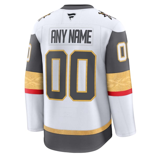 Selfika Vegas Golden Knights Fanatics Away Premium Custom Jersey