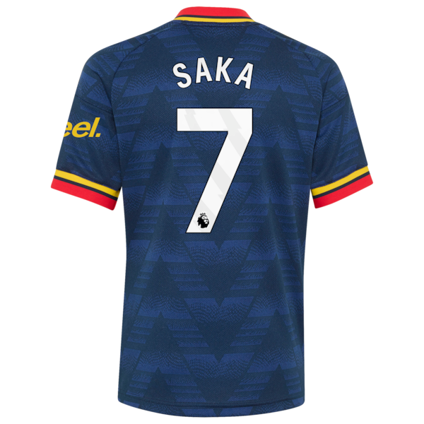 Bukayo Saka Arsenal adidas Youth 2026/27 Away Replica Jersey - Navy