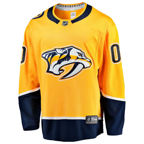 Selfika Nashville Predators Fanatics Home Breakaway Jersey - Gold