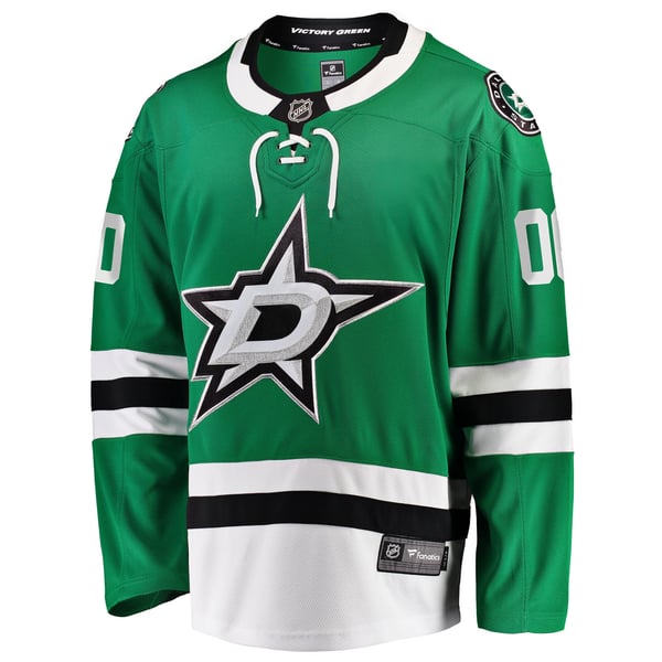 Selfika Dallas Stars Fanatics Home Breakaway Jersey - Green