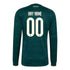 Real Madrid adidas 2026/27 Away Replica Custom Long Sleeve Jersey - Green
