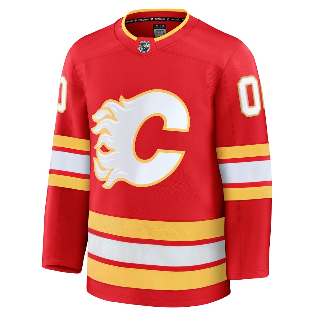 Selfika Fanatics Calgary Flames Home Premium Custom Jersey