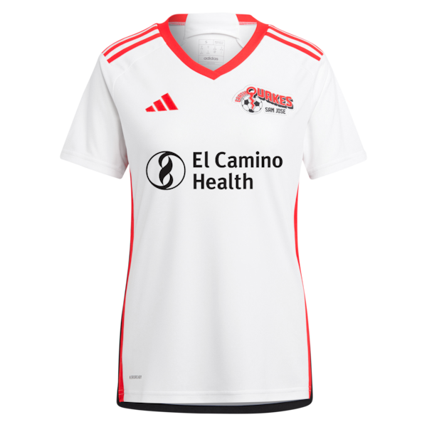 Adidas San Jose Earthquakes Women's 2025 The 50 Kit Replica Custom Jersey White
