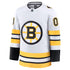 Selfika Boston Bruins Fanatics Away Premium Custom Jersey - White