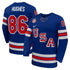 Selfika Nike US Hockey Jack Hughes 2026 Home Replica Jersey