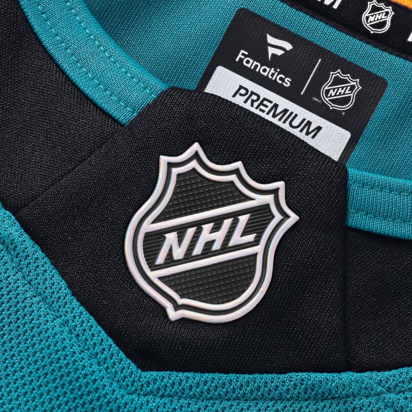 Selfika Fanatics San Jose Sharks Home Custom Jersey - Teal