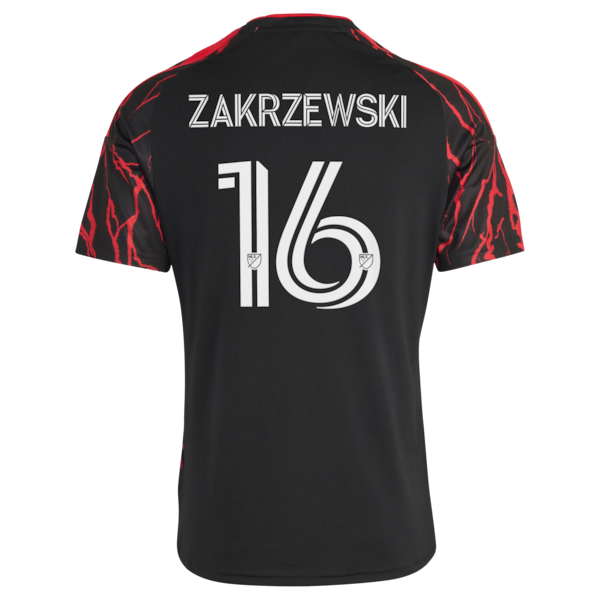 Adidas Julian Hall New York Red Bulls 2026 The Rooted Kit Replica Jersey Black
