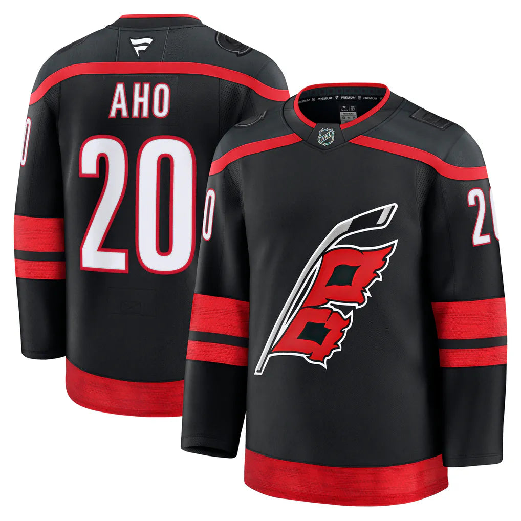 Selfika Fanatics Sebastian Aho Carolina Hurricanes Home Jersey