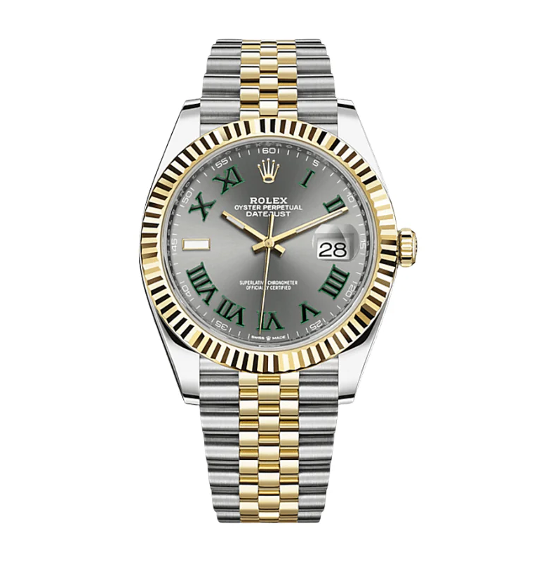 Selfika™ Datejust 41 Two-Tone Yellow Gold Watch