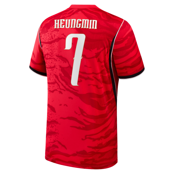 Nike 2026 South Korea National Team Son Heung-Min Home Stadium Replica Jersey Red